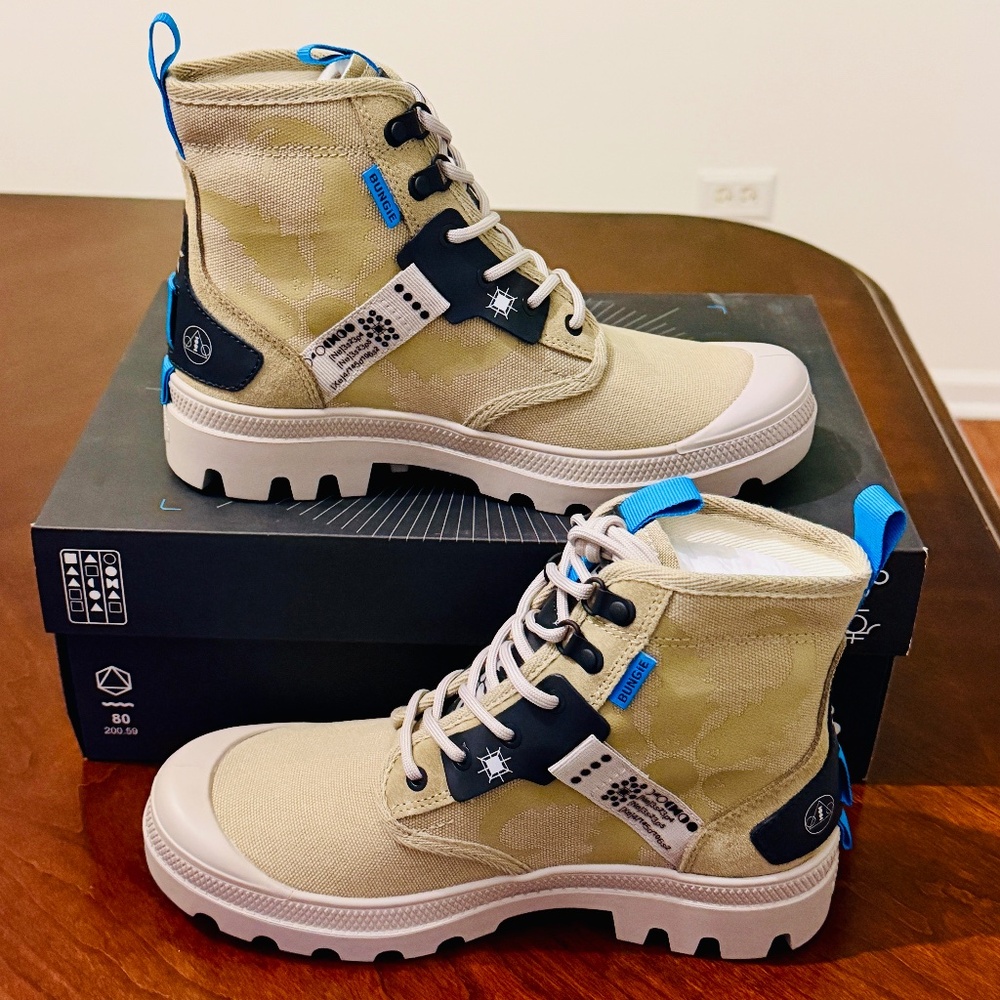 NIB – Palladium x Destiny Pampa Witch Queen High-Top Boots – Unisex – Dune - Picture 3 of 7